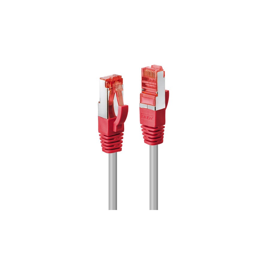 37993-Lindy 47842 cable de red Gris 10 m Cat6 S/FTP (S-STP)