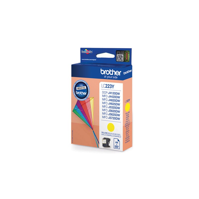 3810-BROTHER TINTA LC223YBP MFCJ4420DW/MFCJ4620DW , LARGA DURACIO 3810-BROTHER TINTA LC223YBP MFCJ4420DW/MFCJ4620DW , LARGA DURACIO
