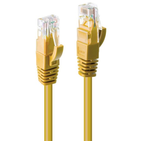 38125-Lindy 48068 cable de red Amarillo 15 m Cat6 U/UTP (UTP)
