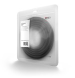 38134-Lindy 48076 cable de red Negro 0,5 m Cat6 U/UTP (UTP)