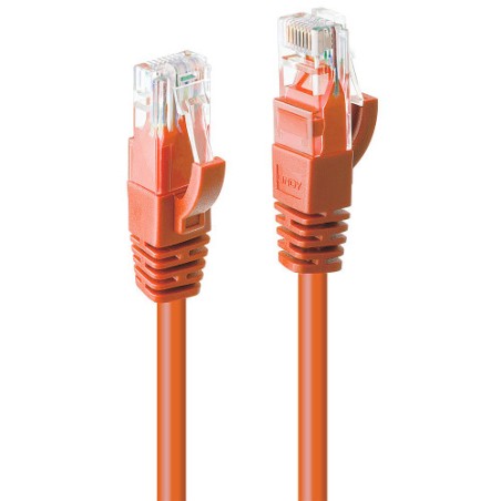 38178-Lindy 48107 cable de red Naranja 1 m Cat6 U/UTP (UTP)