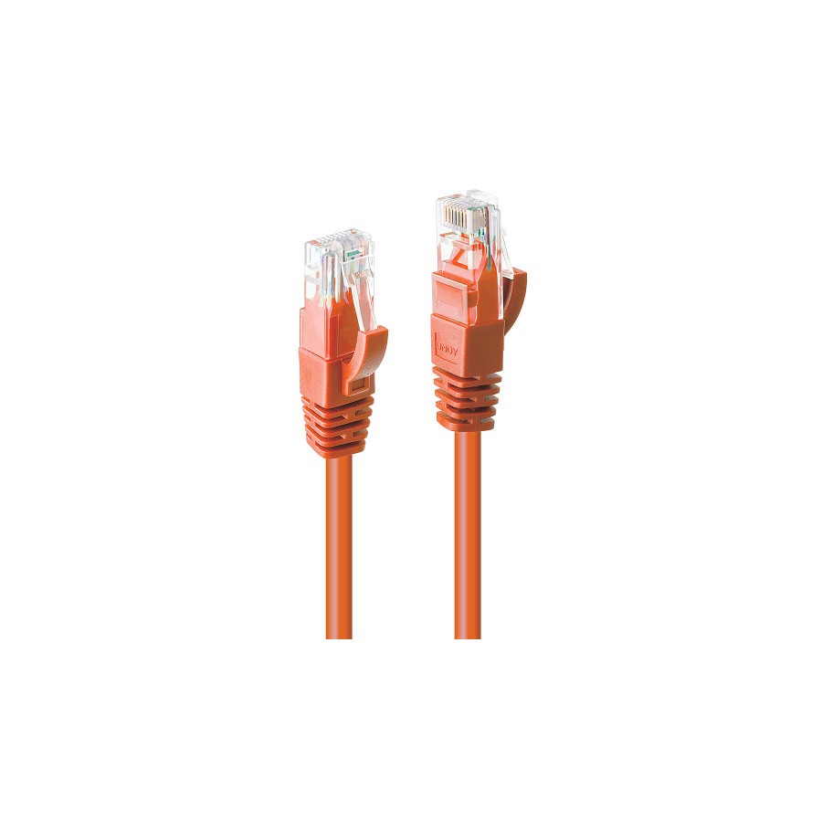 38184-Lindy 48110 cable de red Naranja 5 m Cat6 U/UTP (UTP)
