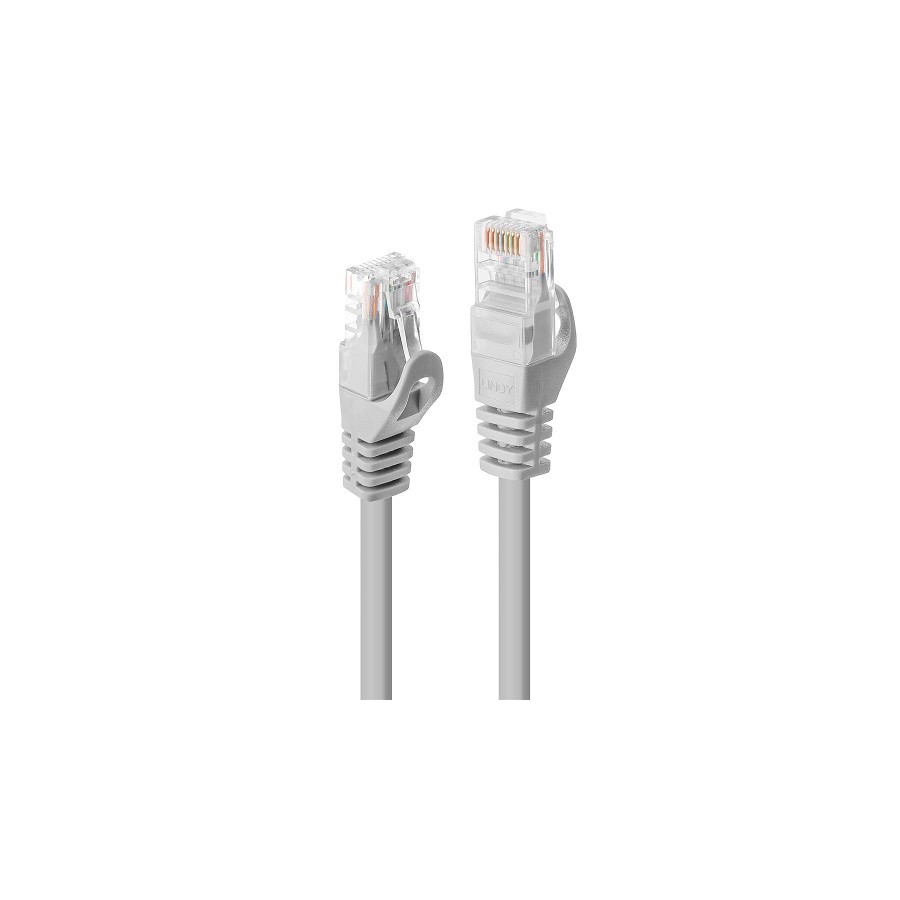 38220-Lindy 48161 cable de red Gris 0,5 m Cat6 U/UTP (UTP)