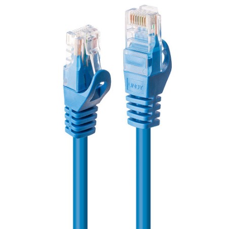 38243-Lindy 48176 cable de red Azul 7,5 m Cat6 U/UTP (UTP)