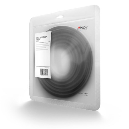 38270-Lindy 48195 cable de red Negro 5 m Cat6 U/UTP (UTP)