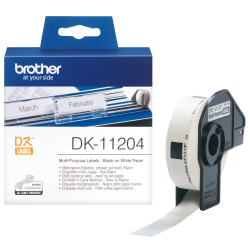 3833-Brother Etiquetas precortadas multiproposito (papel termico)