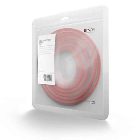 38582-Lindy 48183 cable de red Rojo 2 m Cat6 U/UTP (UTP)