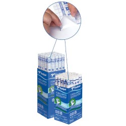 3863-FORRO DE LIBROS 80 MICRAS ADHESIVO REPOSICIONABLE 0,45 X 20 M SADIPAL 12866