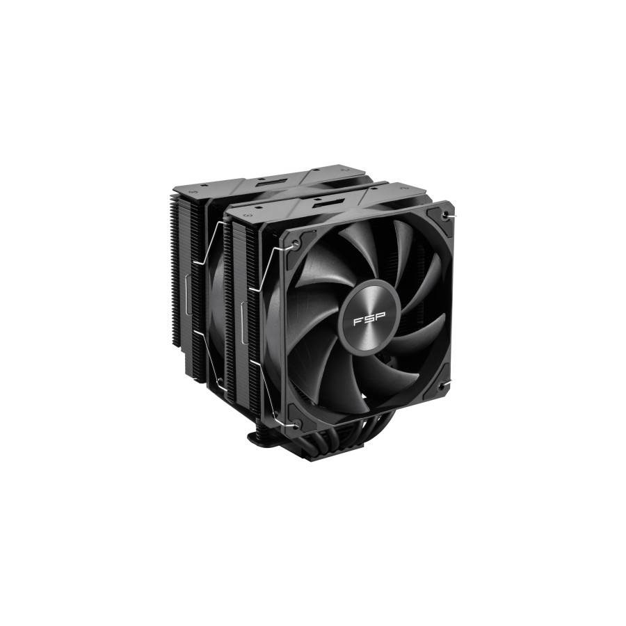 38683-FSP REFRIGERACIONES DE AIRE INTEL LGA 1851/1700/1200 AMD AM4/AM5 120MM BLACK TOP COVER HIGH-PERFORMANCE QUIET PWM