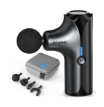38699-RENPHO MINI - MASSAGE GUN - 4 HEADS - 5 SPEEDS - BLACK