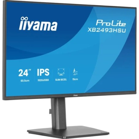 39023-MONITOR IIYAMA PANTALLA PARA PC 60,5 CM (23,8") 1920 X 1080 PIXELES FULL HD LED PANEL IPS AJUSTABLE EN ALTURA HDMI