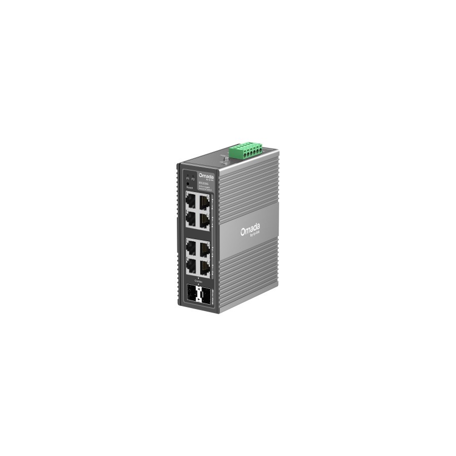 39101-TP-LINK IES208G SWITCH INDUSTRIAL GIGABIT OMADA DE 8 PUERTOS EASY MANAGED PUERTOS: 6 PUERTOS GIGABIT RJ45, 2 PUERT