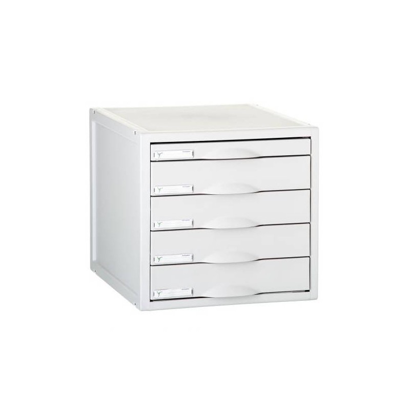 3912-MODULO ARCHISYSTEM DE 5 CAJONES 356X316X303 MM GRIS ARCHIVO 2000 8405C GS 3912-MODULO ARCHISYSTEM DE 5 CAJONES 356X316X303 MM GRIS ARCHIVO 2000 8405C GS