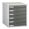 3914-MODULO ARCHISYSTEM DE 6 CAJONES 356X316X362 MM GRAFITO ARCHIVO 2000 8206C GF