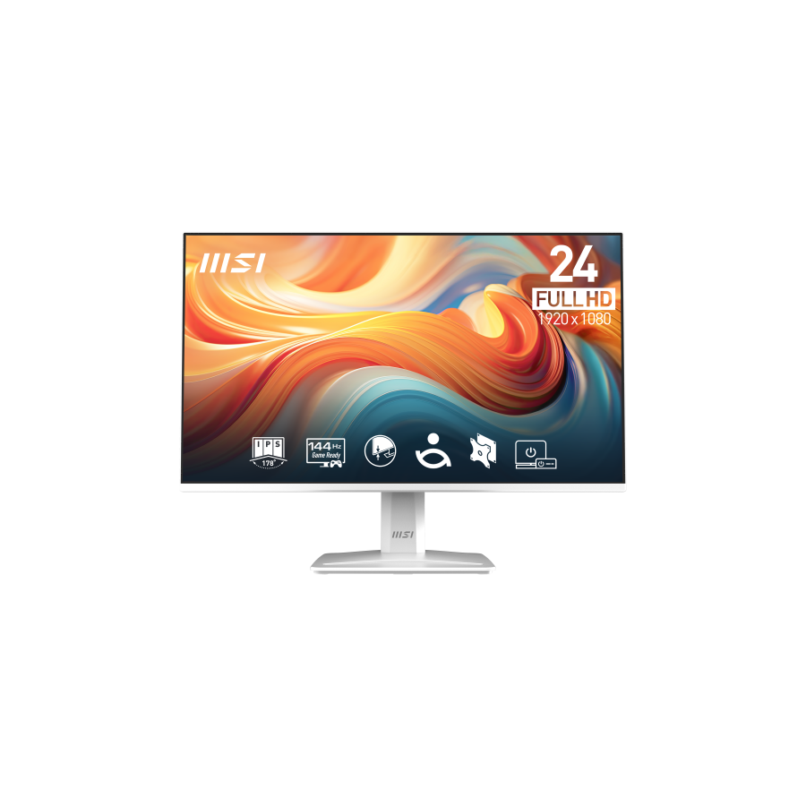 39141-MSI Pro MP243W E14 pantalla para PC 60,5 cm (23.8") 1920 x 1080 Pixeles Full HD LCD Blanco