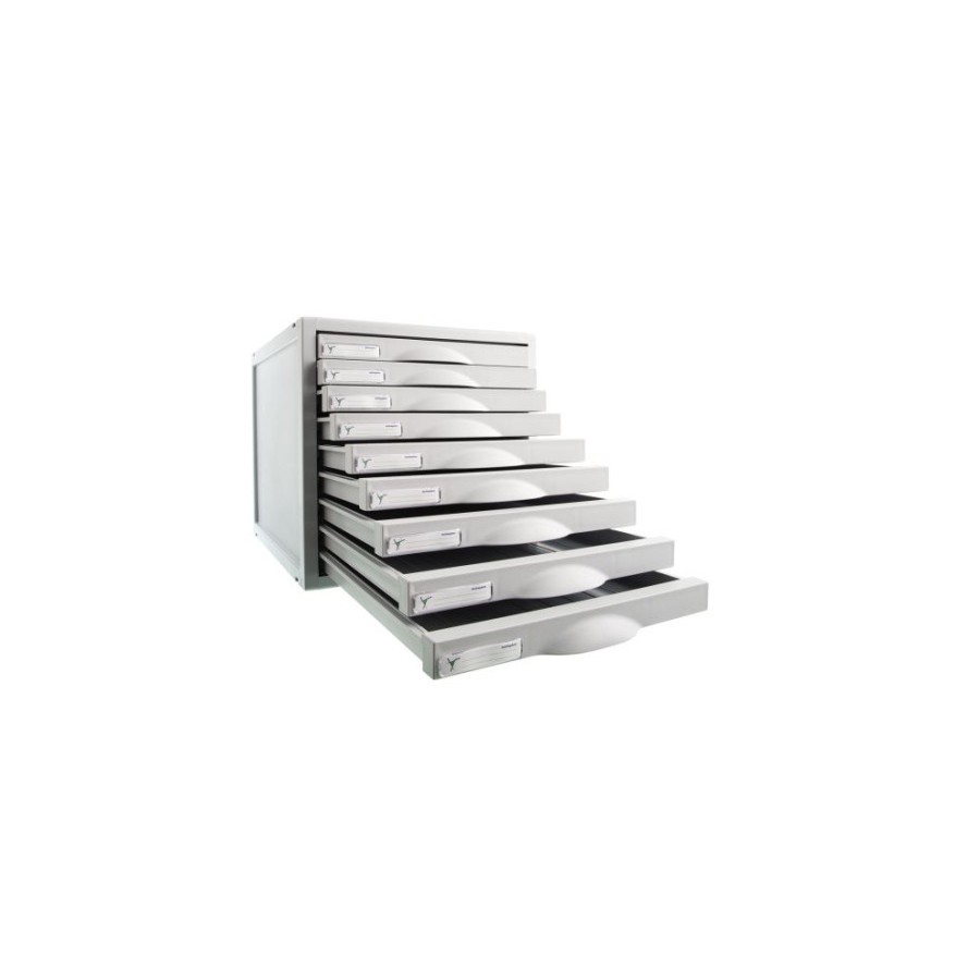 3918-MODULO ARCHISYSTEM DE 9 CAJONES 356X316X303 MM GRIS ARCHIVO 2000 8409C GS 3918-MODULO ARCHISYSTEM DE 9 CAJONES 356X316X303 MM GRIS ARCHIVO 2000 8409C GS