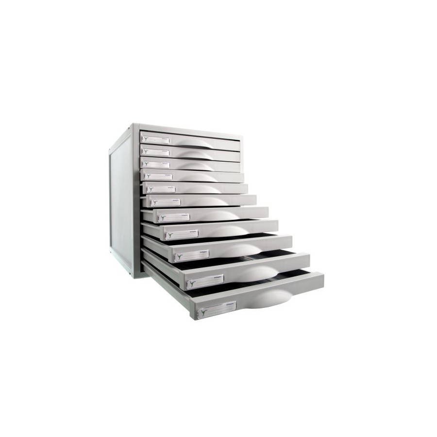 3920-MODULO ARCHISYSTEM DE 11 CAJONES 356X316X362 MM GRAFITO ARCHIVO 2000 8211C GF 3920-MODULO ARCHISYSTEM DE 11 CAJONES 356X316X362 MM GRAFITO ARCHIVO 2000 8211C GF