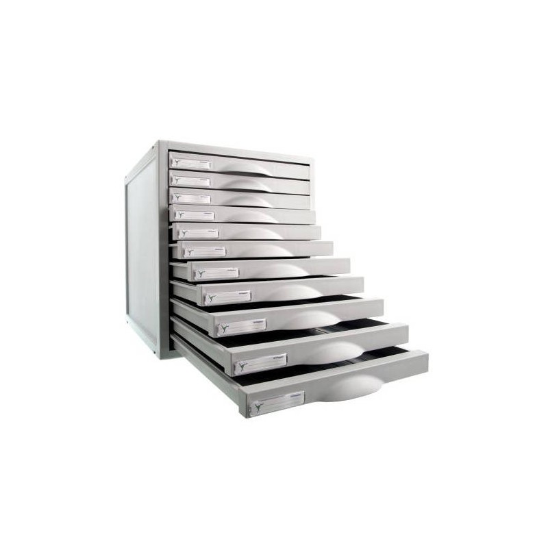 3921-MODULO ARCHISYSTEM DE 11 CAJONES 356X316X362 MM GRIS ARCHIVO 2000 8211C GS 3921-MODULO ARCHISYSTEM DE 11 CAJONES 356X316X362 MM GRIS ARCHIVO 2000 8211C GS