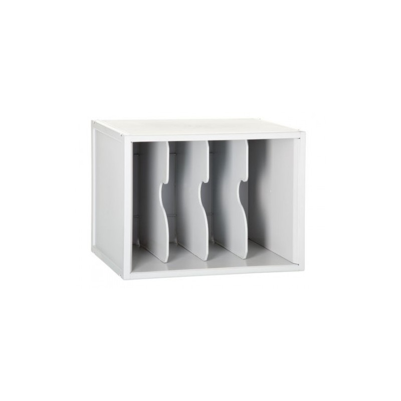 3922-MODULO ARCHISYSTEM CON 3 SEPARADORES VERTICALES 356X474X362 MM GRIS ARCHIVO 2000 8103EV GS 3922-MODULO ARCHISYSTEM CON 3 SEPARADORES VERTICALES 356X474X362 MM GRIS ARCHIVO 2000 8103EV GS
