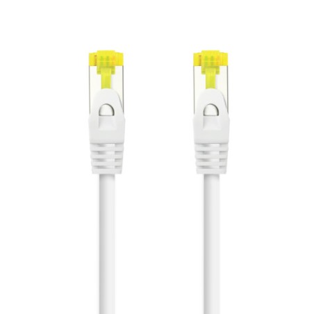 39232-Nanocable Cable de red latiguillo RJ45 LSZH Cat.6A SFTP AWG26, Blanco, 1.0 m