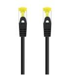 39236-Nanocable Cable de red latiguillo RJ45 LSZH Cat.6A SFTP AWG26, Negro, 2.0 m