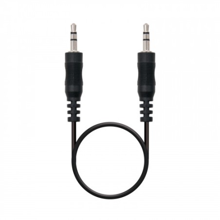 39283-Nanocable 10.24.0105 cable de audio 5 m 3,5mm Negro