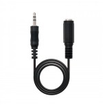 39285-Nanocable 10.24.0205 cable de audio 5 m 3,5mm Negro