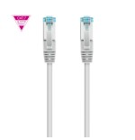 39360-Nanocable Cable de Red Cat.7 600MHZ LSZH SFTP PIMF AWG26, Gris, 7 m