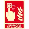 3938-SENAL "PULSADOR DE ALARMA" 210X300 PVC ROJO ARCHIVO 2000 6171-04H RJ