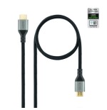 39381-Nanocable Cable HDMI 2.1 Certificado ULTRA HIGH SPEED A/M-A/M, Negro, 1.5 m