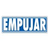 3942-SENAL "EMPUJAR" 175X65 PVC GRIS ARCHIVO 2000 6177-04 GS