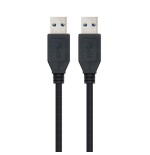 39420-Nanocable 10.01.1001-BK cable USB 1 m USB 3.2 Gen 1 (3.1 Gen 1) USB A Negro