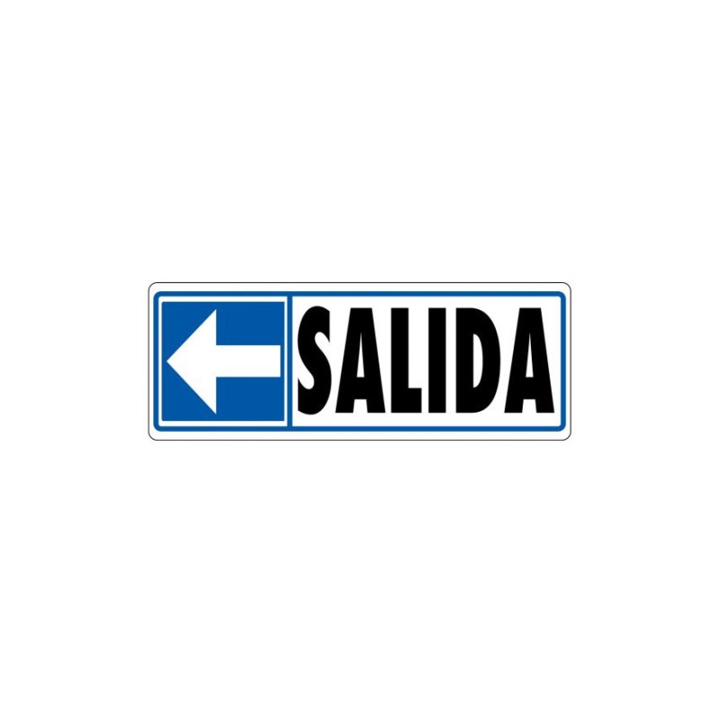 3943-SENAL "SALIDA (IZQUIERDA)" 175X65 PVC GRIS ARCHIVO 2000 6177-05 GS 3943-SENAL "SALIDA (IZQUIERDA)" 175X65 PVC GRIS ARCHIVO 2000 6177-05 GS