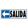 3943-SENAL "SALIDA (IZQUIERDA)" 175X65 PVC GRIS ARCHIVO 2000 6177-05 GS