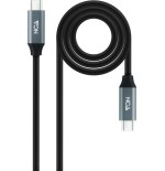 39492-NANOCABLE CABLE USB 3.2 GEN2X2 20GBPS 5A/100W 4K/60HZ USB-C/