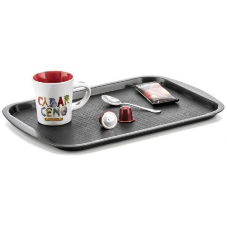 3950-Archivo 2000 PL1045020 NE bandeja y soporte Bandeja de servir clasica Rectangulo Negro