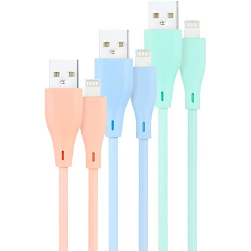39503-NANOCABLE 3 CABLES LIGHTNING A USB 2.0, LIGHTNING/M-USB A/M,