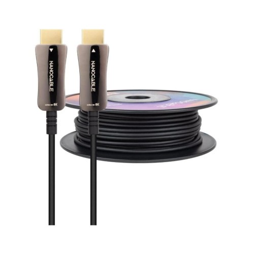39558-NANOCABLE CABLE HDMI V2.1 AOC 8K@60HZ 4K@120HZ 48Gbps 80 M