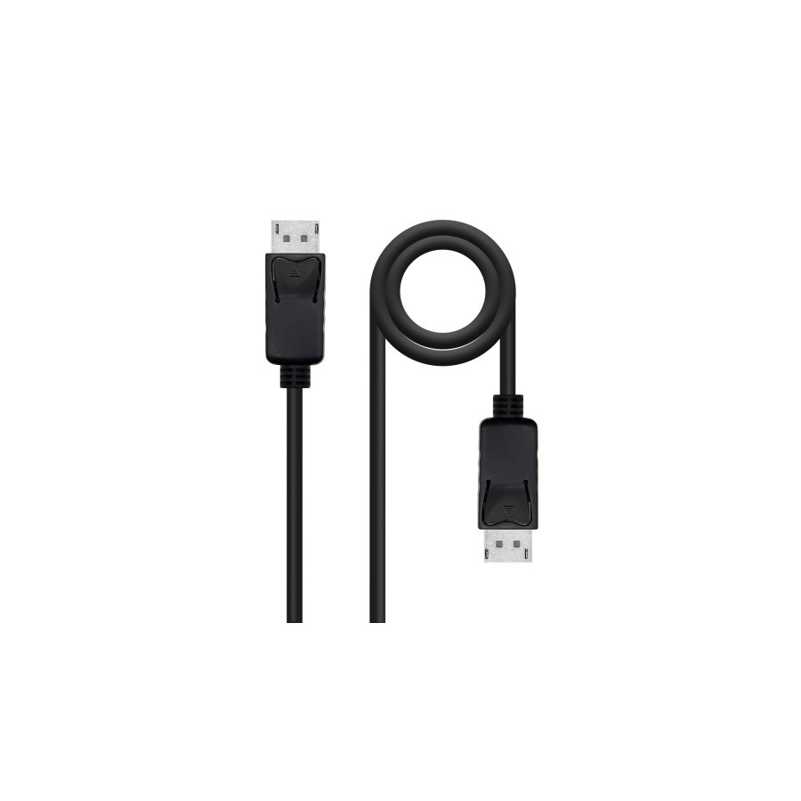 39578-Nanocable Cable DisplayPort 1.2 CCS, DP/M - DP/M, Negro, 3.0 m