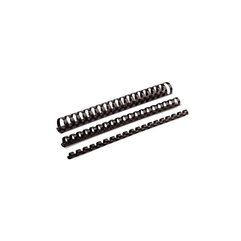 396-PACK 100 CANUTILLOS PLASTICO 16 MM. NEGRO FELLOWES 5347307 396-PACK 100 CANUTILLOS PLASTICO 16 MM. NEGRO FELLOWES 5347307