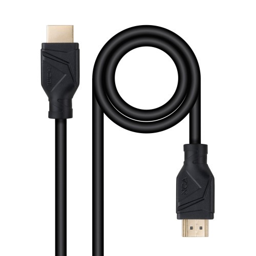 39635-Nanocable Cable HDMI V2.1 8K@60Hz 48Gbps CCS, A/M-A/M, Negro, 2 m