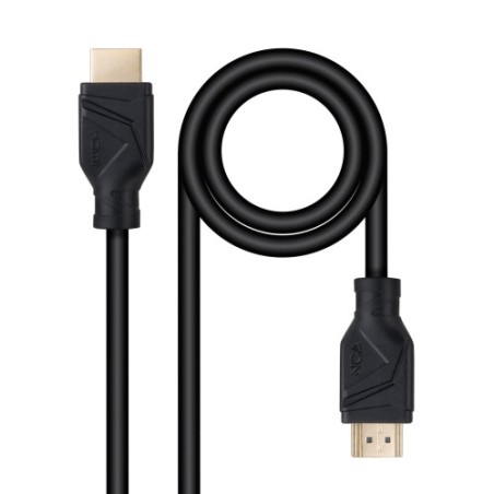 39637-Nanocable Cable HDMI V2.1 8K@60Hz 48Gbps CCS, A/M-A/M, Negro, 3 m