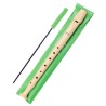 3965-FLAUTA ESCOLAR SINTETICA CON FUNDA VERDE HOHNER HH9508
