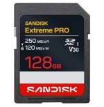 39676-SANDISK EXTREME PRO SD UHS-I 128GB SD 250MB/S(R) / 120MB/S(W)