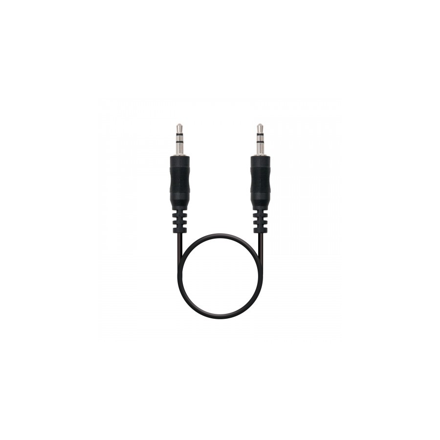 39724-Nanocable CABLE AUDIO ESTEREO 3.5/M-3.5/M 0.3 M