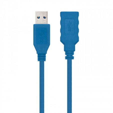 39771-Nanocable 10.01.0901-BL cable USB 1 m USB 3.2 Gen 1 (3.1 Gen 1) USB A Azul