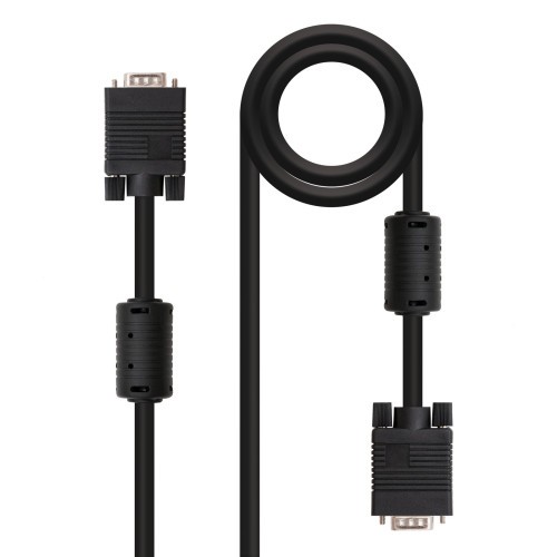 39791-NANOCABLE CABLE SVGA CON FERRITA, HDB15/M-HDB15/M, 30 M (10.15.0130)
