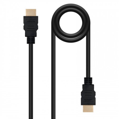39814-Nanocable HDMI, 5m cable HDMI HDMI tipo A (Estandar) Negro