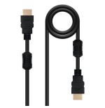 39817-NANOCABLE CABLE HDMI V1.4 (ALTA VELOCIDAD / HEC) CON FERRITA, A/M-A/M, 5.0 M (10.15.1805)
