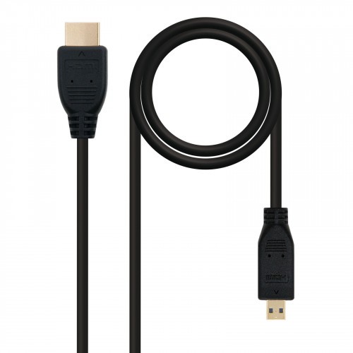 39822-Nanocable CABLE MICRO HDMI V1.4 (ALTA VELOCIDAD / HEC), A/M-D/M, 1.8 M